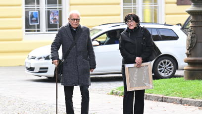 FOTO: Malíř Petr Pavlík se karu zúčastnil.