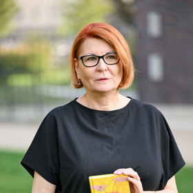 Spisovatelka Uljana Donátová. 