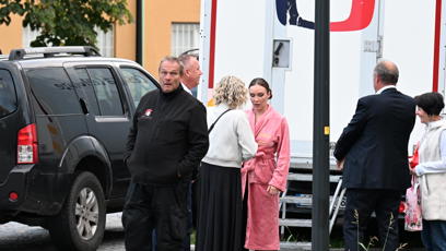 FOTO: Adriana Mašková se ukázala před natáčením v růžovém župánku.