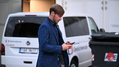 FOTO: Dominik Vodička naopak dorazil sám.
