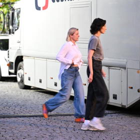 Ženská část poroty – Jana Burkiewiczová a Tatiana Drexler.