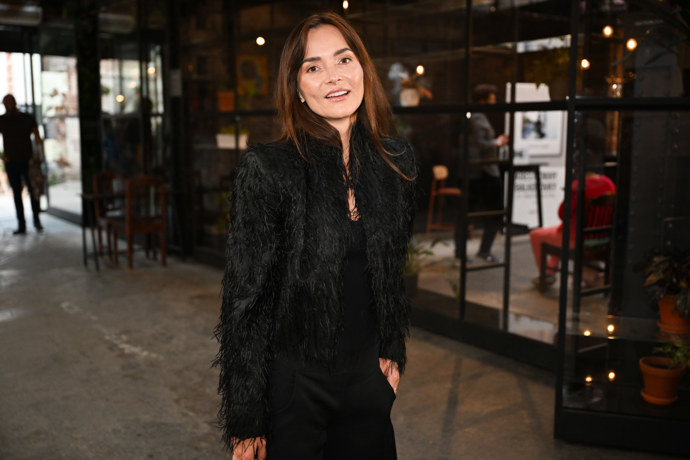 FOTO: Radka Třeštíková zvolila pro slavnostní příležitost elegantní outfit. – stránka 1