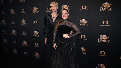 FOTO: Petra Nesvačilová a Filip Hudlický zatančili nesoutěžní tanec.