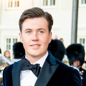 Dánský korunní princ Christian slaví 21. narozeniny.