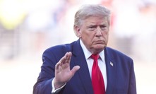 Donald Trump na MS ve fotbale 2026.