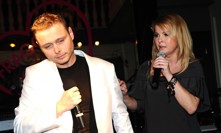 Jarek Šimek a Iveta Bartošová na snímku z roku 2010.
