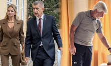 Pavlova volební otočka. Prezident si u urny sypal popel na hlavu, Babiš zářil po boku Moniky