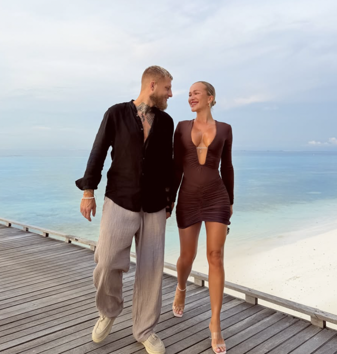 FOTO: Nela Slováková tráví s Radkem dovolenou na Maledivách.