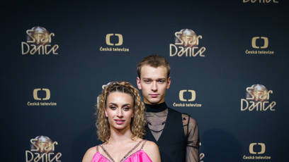 FOTO: Tomas Sean Pšenička s taneční partnerkou Natálií Otáhalovou.