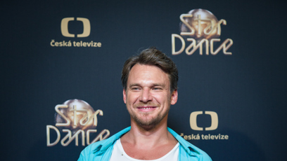 FOTO: Vojta Dyk si celý večer moc užíval.
