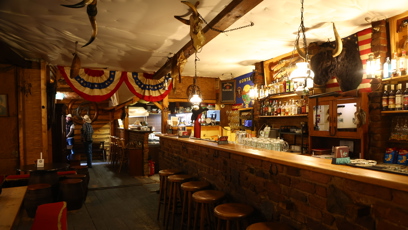 FOTO: Restaurace ACW Saloon je laděna do severoamerických motivů.