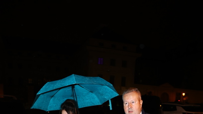 FOTO: Exministr Richard Brabec při příchodu na předávání státních vyznamenání.
