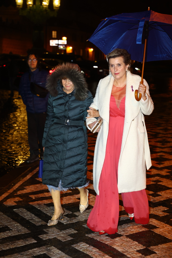 FOTO: Jana Mráčková Vildumetzová zvolila výrazný outfit.