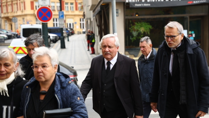 FOTO: Pohřeb Jiřího Štěpničky v Národním divadle.
