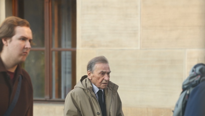 FOTO: František Němec se přišel rozloučit s Jiřím Štěpničkou.