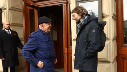 FOTO: Petr Kostka se přišel rozloučit s Jiřím Štěpničkou.