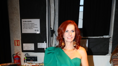 FOTO: Nora Fridrichová na křtu knihy Mimo záznam.