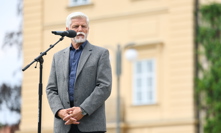 Petr Pavel na zámku v Lánech.