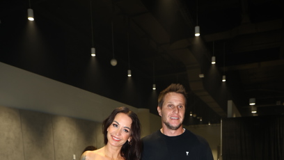FOTO: Agáta Hanychová dorazila na koncert po boku Miroslava Dopity.