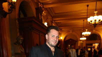 FOTO: Černý styl zvolil i zpěvák Tomáš Savka.