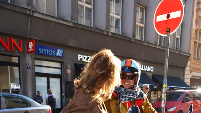 FOTO: A skvělá nálada nechyběla ani Vojtovi Dykovi.
