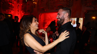 FOTO: Eva Decastelo a André Reinders v průběhu akce.