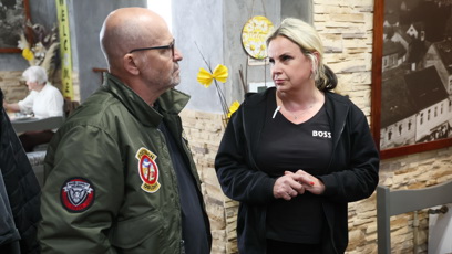 FOTO: Pohlreich s paní majitelkou restaurace.