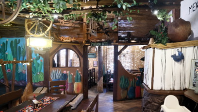 FOTO: Interiér restaurace Pancho´s v Plzni.