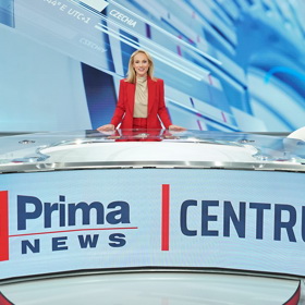 Zpravodajské centrum budou moderovat elitní novináři. Mezi nimi je i Lucie Čermáková.
